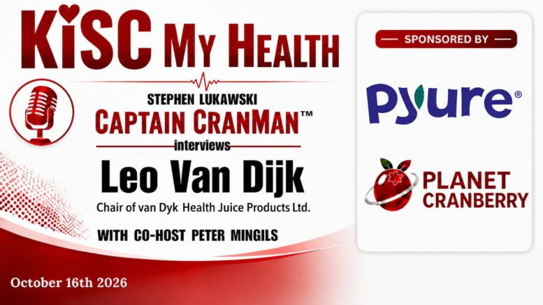 Leo Van Dijk on KISC My Health Radio with Stephen Lukawski and Peter Mingils